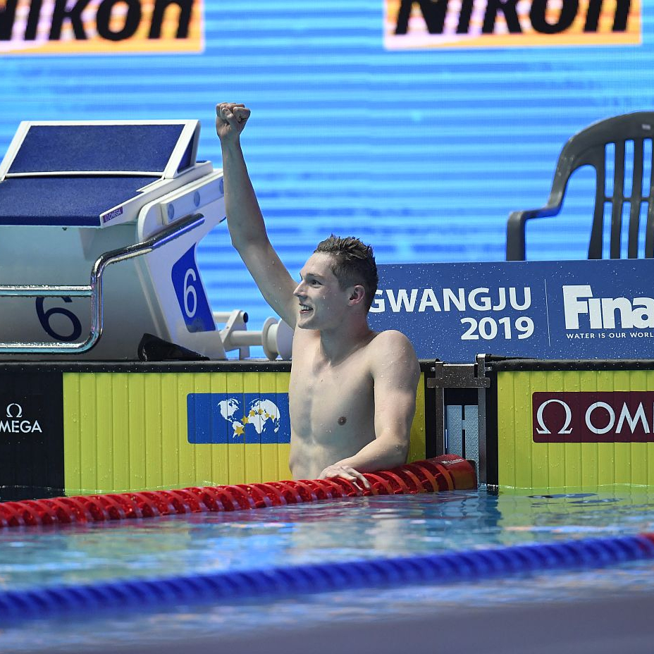Scott claimed his first individual World Championship medal in Gwangju.