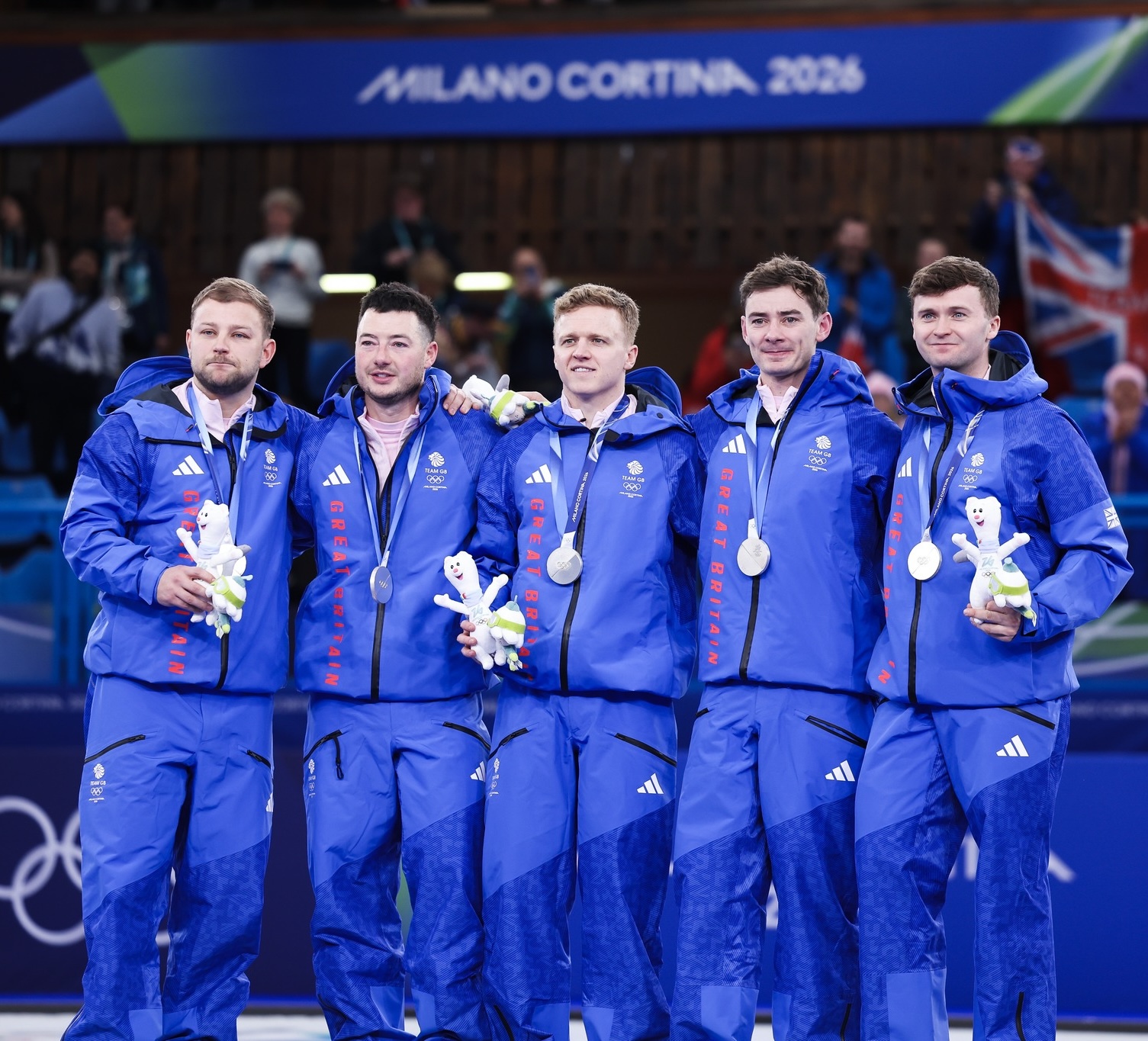 Team Mouat bag Silver at the Winter Olympics. Image credit World Curling.