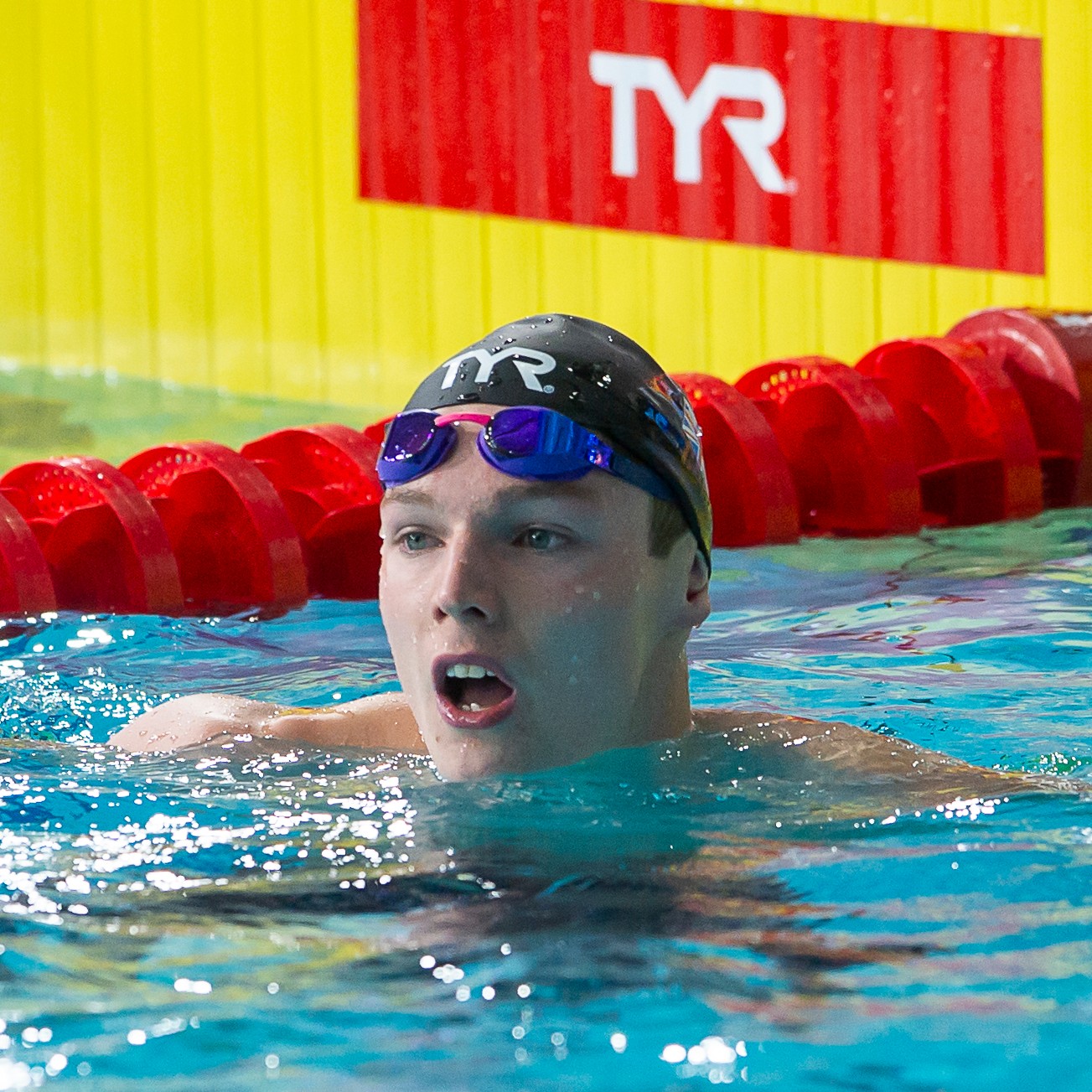 Scott swam the second fastest split of all time in the 4x100m medley final
