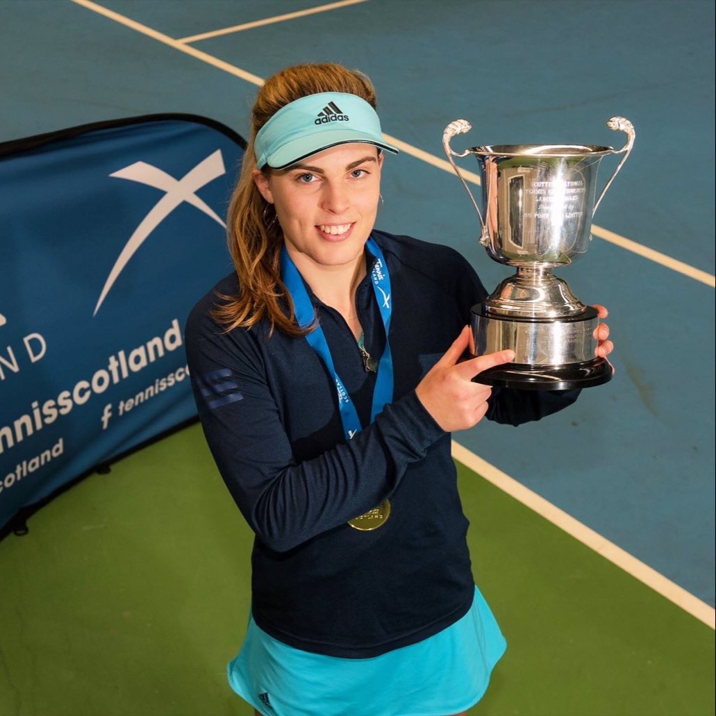 It's been a hugely successful year for tennis scholar, Maia Lumsden.