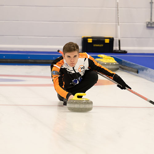 Ross Whyte went to the 2019 World Championships as alternate with Team Mouat.